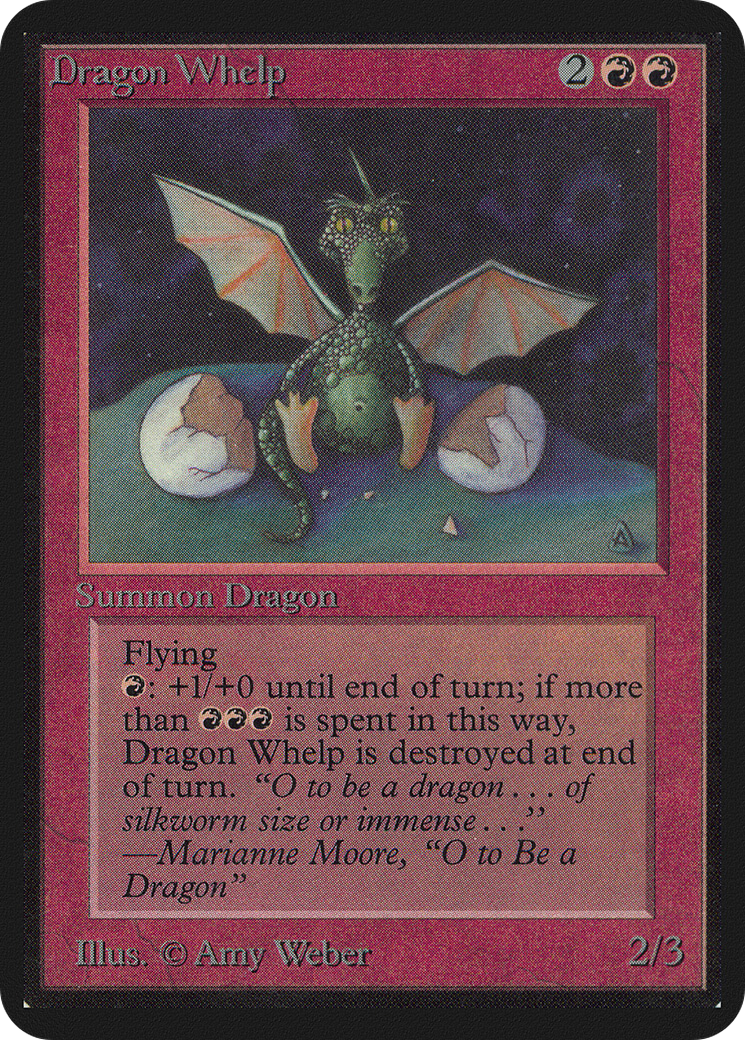 Dragon Whelp (LEA-141) - Limited Edition Alpha