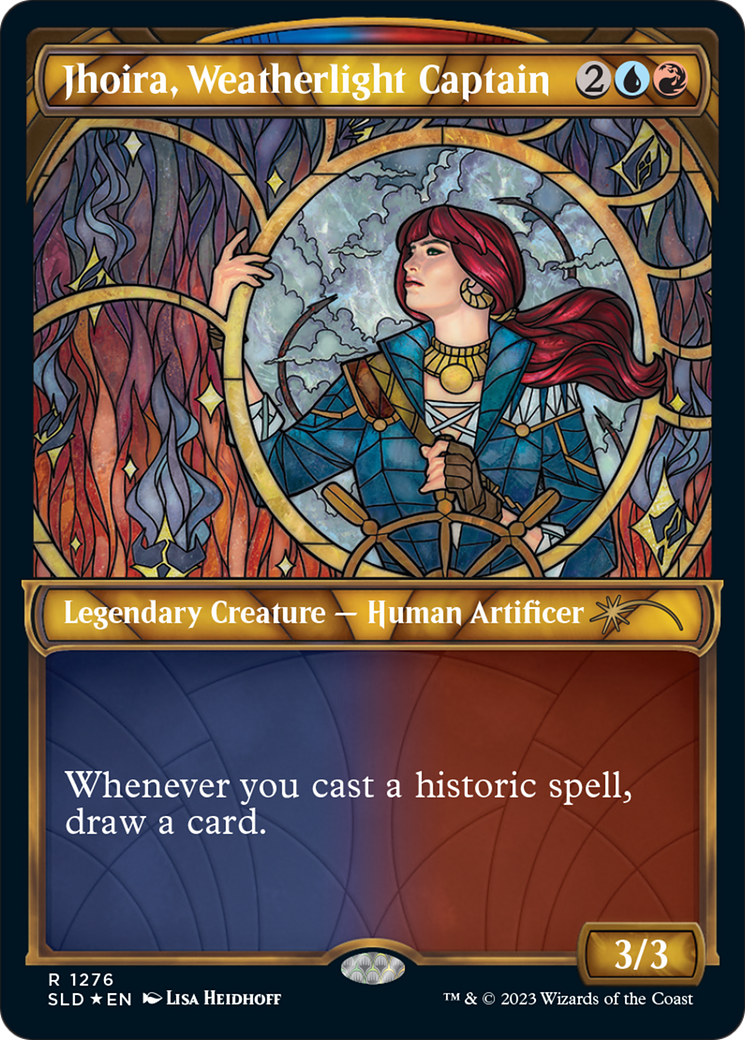 Jhoira, Weatherlight Captain (SLD-1276) - Secret Lair Drop: (Showcase) Foil