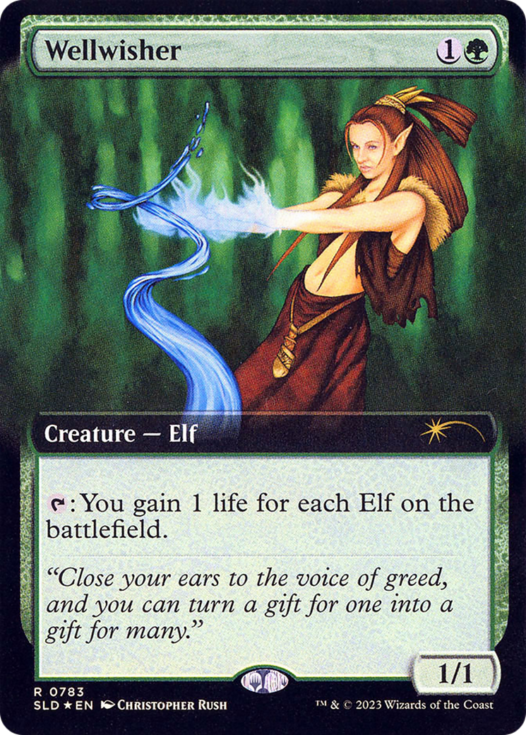 Wellwisher (SLD-783) - Secret Lair Drop: (Extended Art) Foil