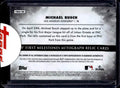 2023 Bowman Inception Michael Bush #FMAR-MB Rookie First Milestones /99