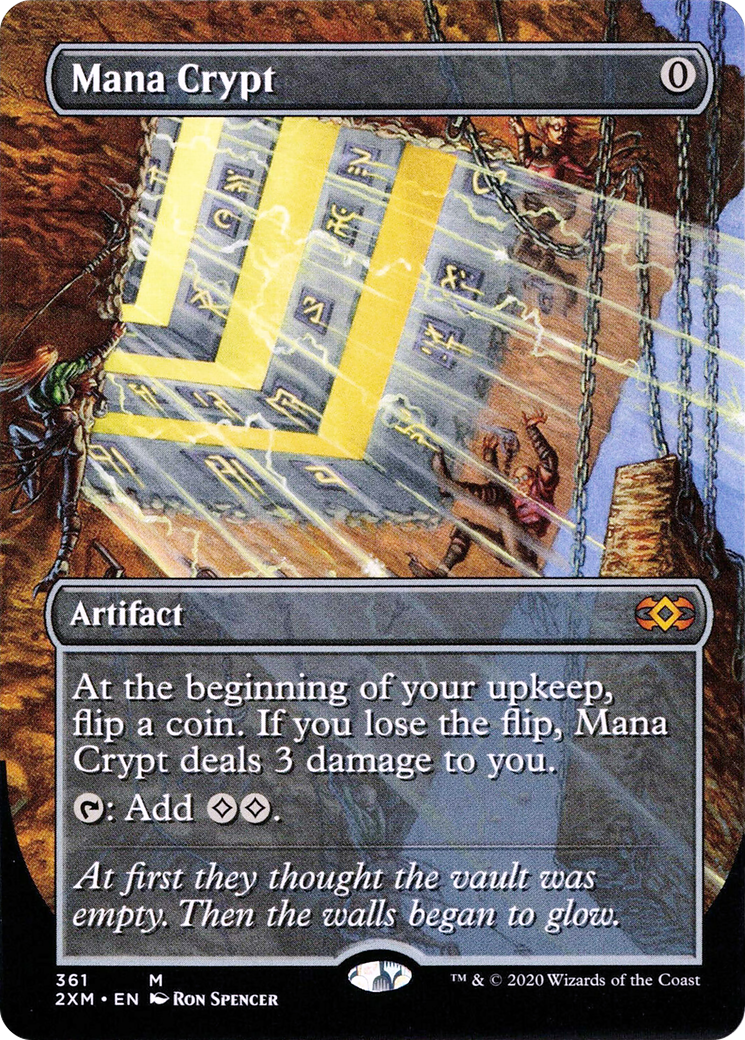 Mana Crypt (2XM-361) - Double Masters (Borderless)