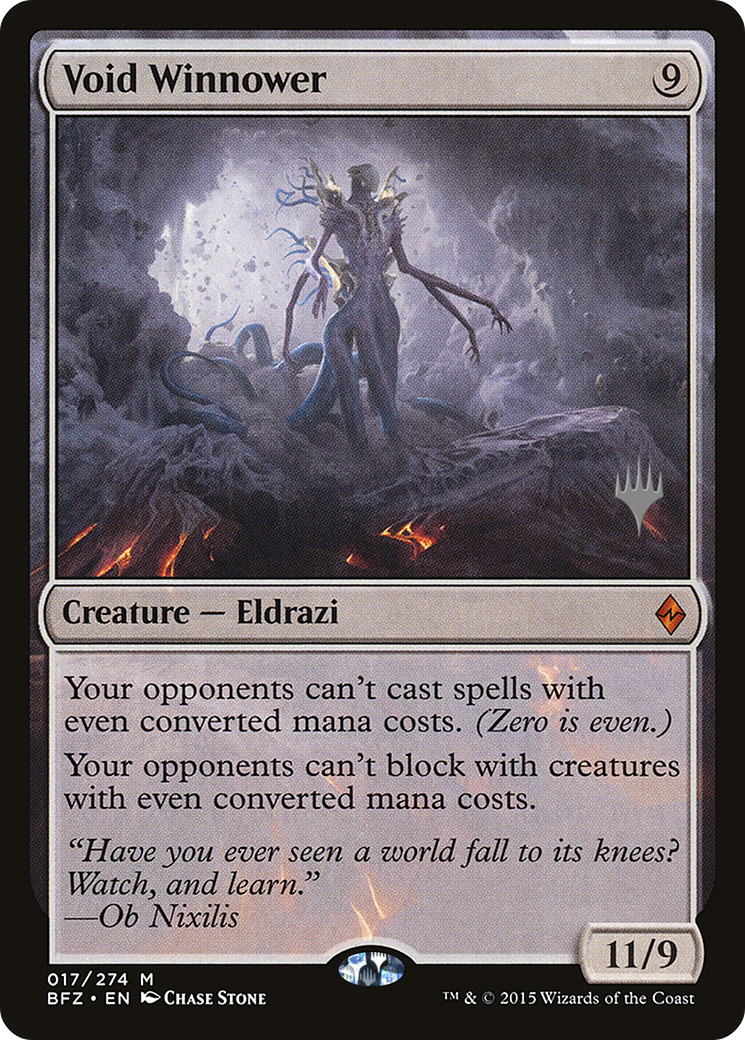Void Winnower (PPKHM-17P) - Battle for Zendikar Promos