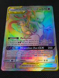 Mewtwo & Mew-GX — Damaged|Rare Secret — ID 17483