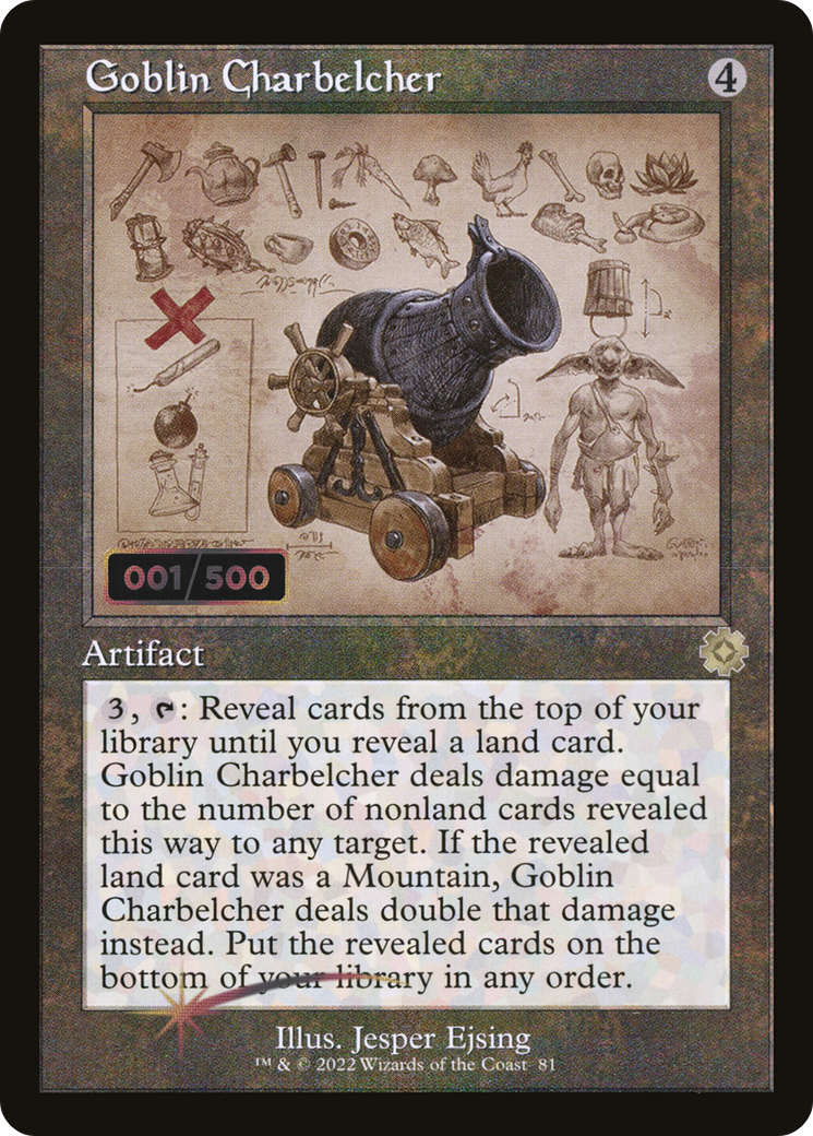 Goblin Charbelcher (BRR-81Z) - The Brothers' War Retro Artifacts Foil