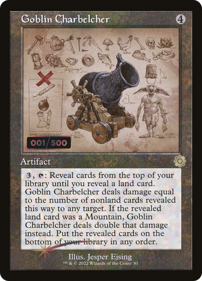 Goblin Charbelcher (BRR-81Z) - The Brothers' War Retro Artifacts Foil