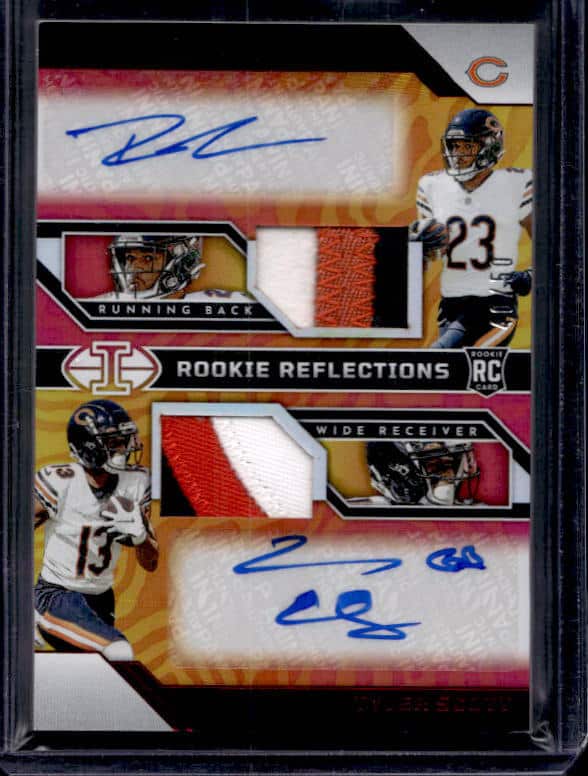 2023 Panini Illusions Roschon Johnson/Tyler Scott Rookie Patch Autograph /50