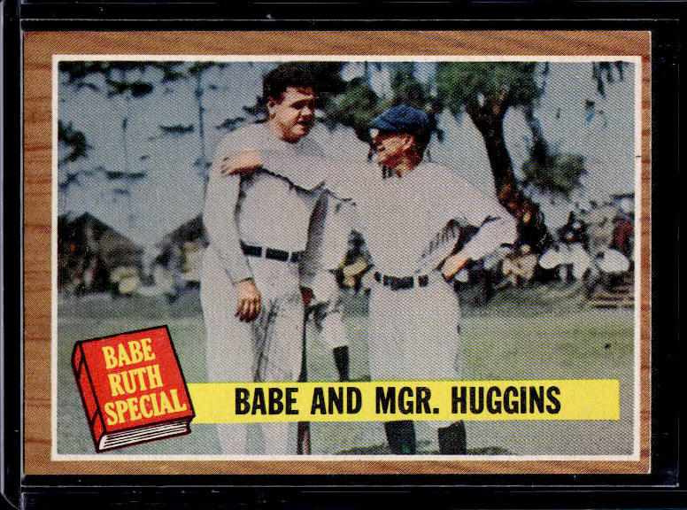 1962 Topps Babe Ruth Special #137 Babe Ruth / Miller Huggins
