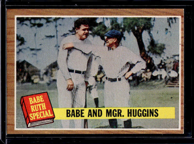 1962 Topps Babe Ruth Special #137 Babe Ruth / Miller Huggins