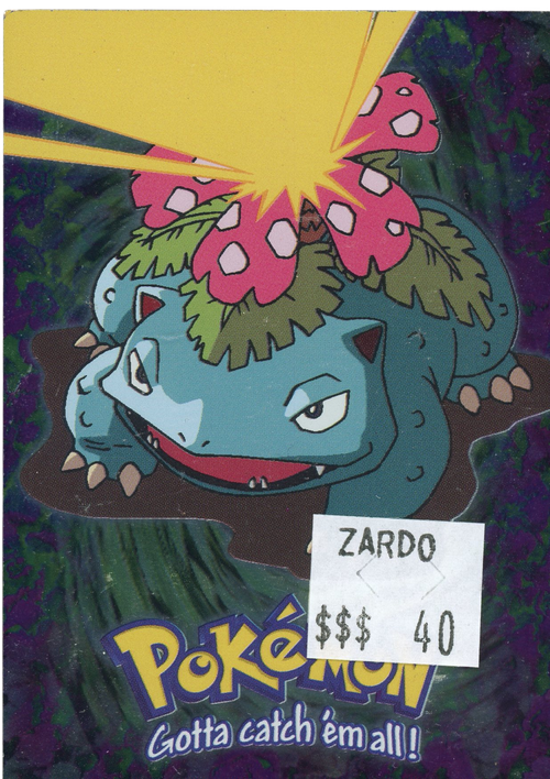 TOPPS #03 Venusaur - Holo