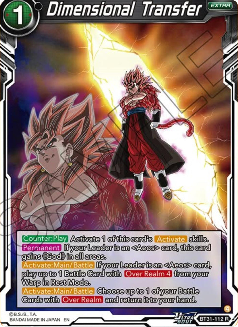 Dimensional Transfer (BT31-112) [Impact Beyond Dimensions]