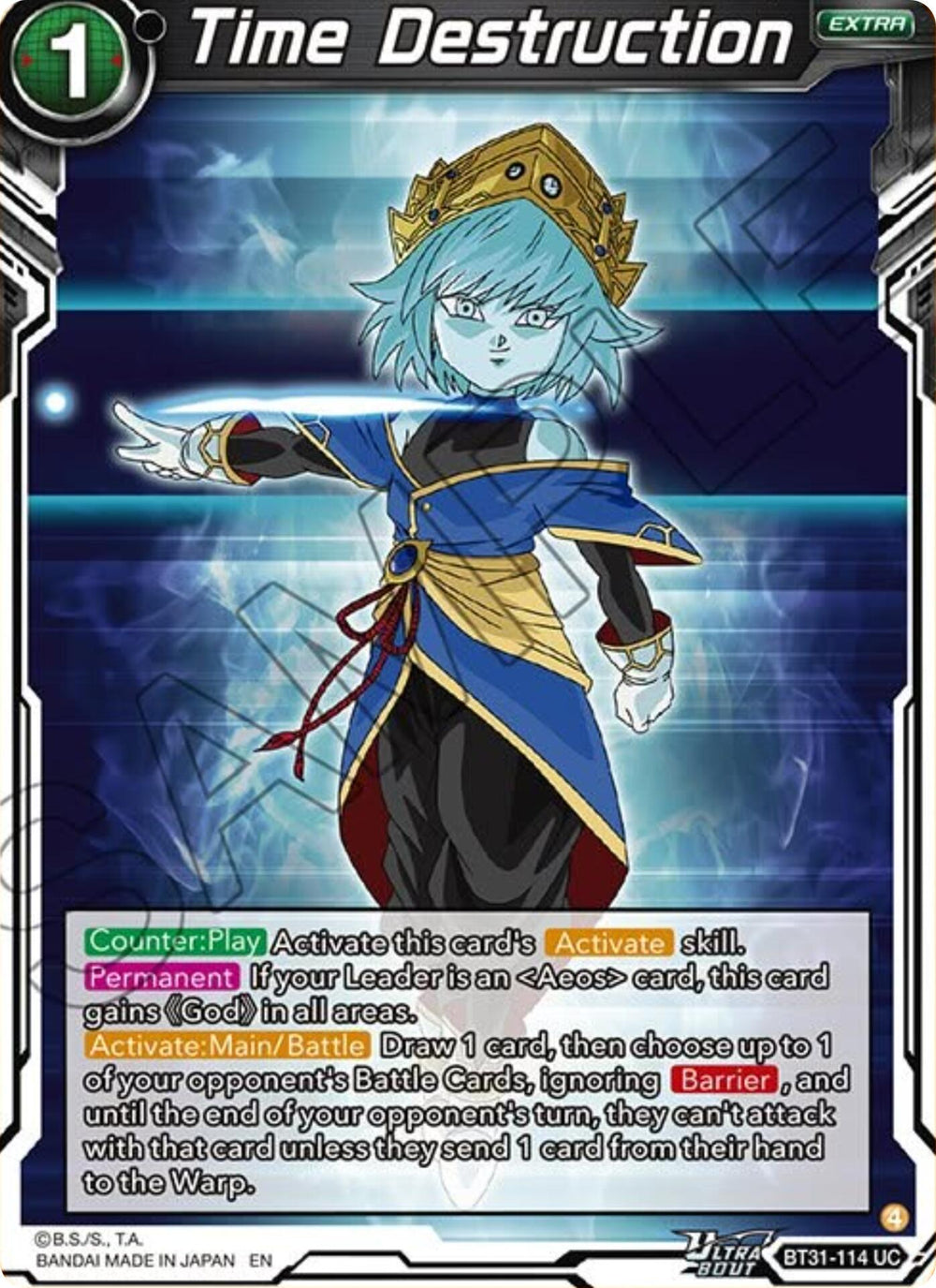 Time Destruction (BT31-114) [Impact Beyond Dimensions]