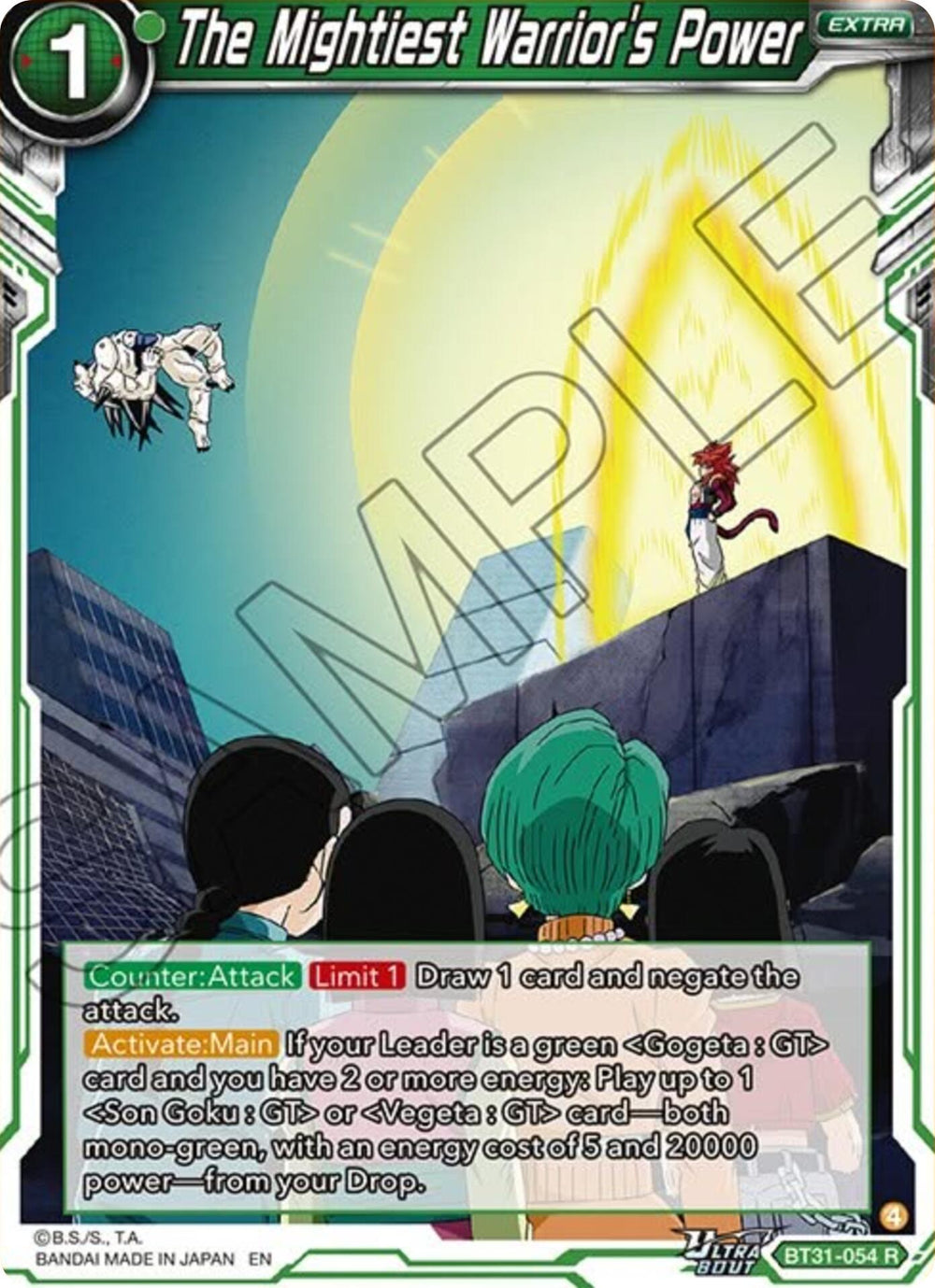 The Mightiest Warrior's Power (BT31-054) [Impact Beyond Dimensions]