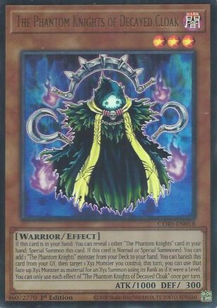 The Phantom Knights of Decayed Cloak Ultra Rare - Chaos Origins 1st Edition