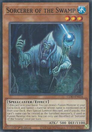 Sorcerer of the Swamp Common / Short Print - Chaos Origins 1st Edition