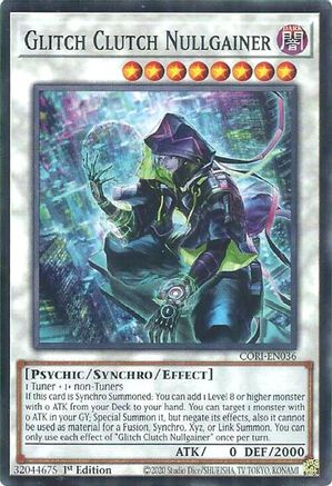 Glitch Clutch Nullgainer Common / Short Print - Chaos Origins 1st Edition