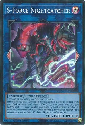 S-Force Nightcatcher Super Rare - Chaos Origins 1st Edition