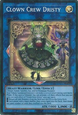 Clown Crew Dristy Super Rare - Chaos Origins 1st Edition