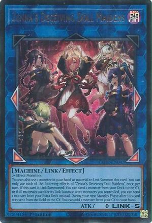 Zenna's Deceiving Doll Maidens Ultra Rare - Chaos Origins 1st Edition