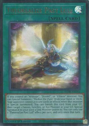 Theorealize Past Lull Ultra Rare - Chaos Origins 1st Edition