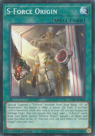 S-Force Origin Common / Short Print - Chaos Origins 1st Edition