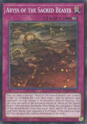 Abyss of the Sacred Beasts Common / Short Print - Chaos Origins 1st Edition