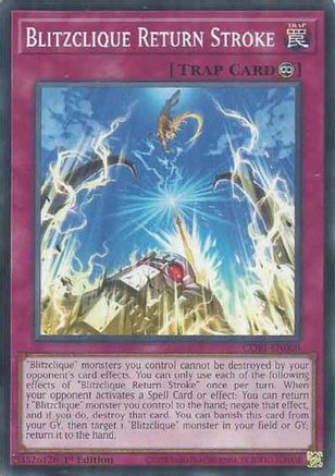 Blitzclique Return Stroke Common / Short Print - Chaos Origins 1st Edition