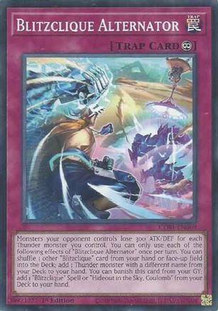 Blitzclique Alternator Common / Short Print - Chaos Origins 1st Edition