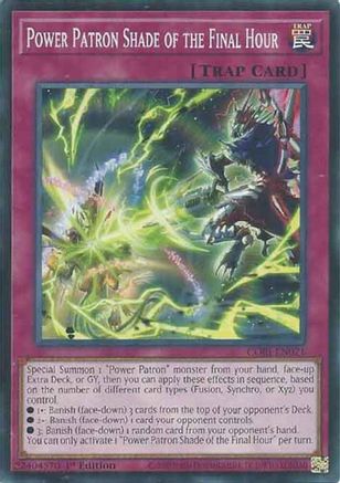 Power Patron Shade of the Final Hour Common / Short Print - Chaos Origins 1st Edition