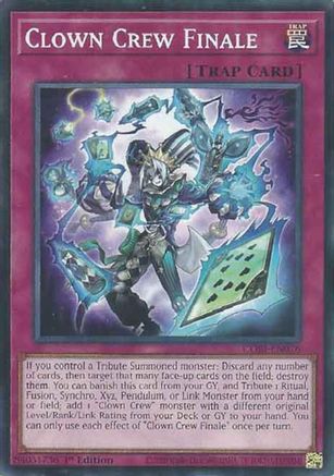Clown Crew Finale Common / Short Print - Chaos Origins 1st Edition