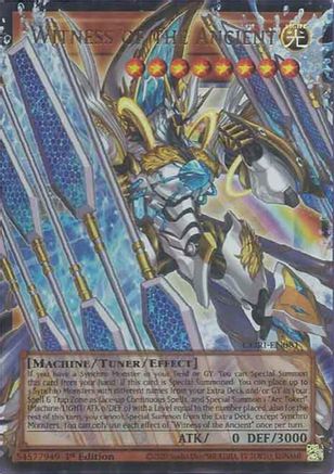 Witness of the Ancient (Extended Art) Ultra Rare - Chaos Origins 1st Edition