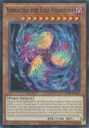 Yomagna the Fire Phantom Common / Short Print - Chaos Origins 1st Edition