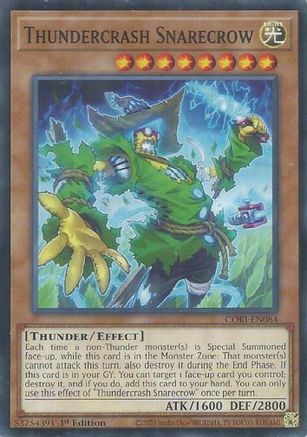 Thundercrash Snarecrow Common / Short Print - Chaos Origins 1st Edition