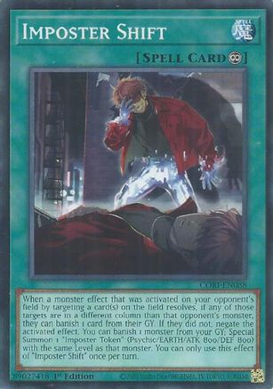 Imposter Shift Common / Short Print - Chaos Origins 1st Edition