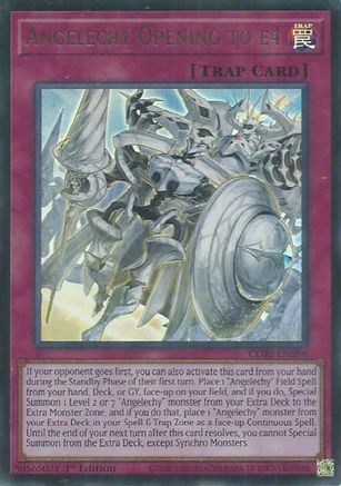 Angelechy Opening to e4 Ultra Rare - Chaos Origins 1st Edition