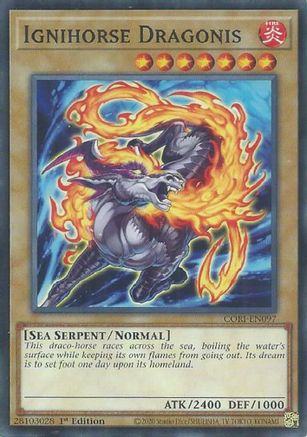 Ignihorse Dragonis Common / Short Print - Chaos Origins 1st Edition