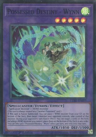 Possessed Destiny - Wynn Super Rare - Chaos Origins 1st Edition