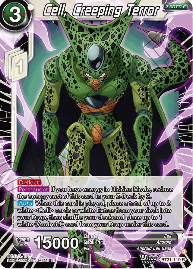 Cell, Creeping Terror (BT31-119) [Impact Beyond Dimensions]