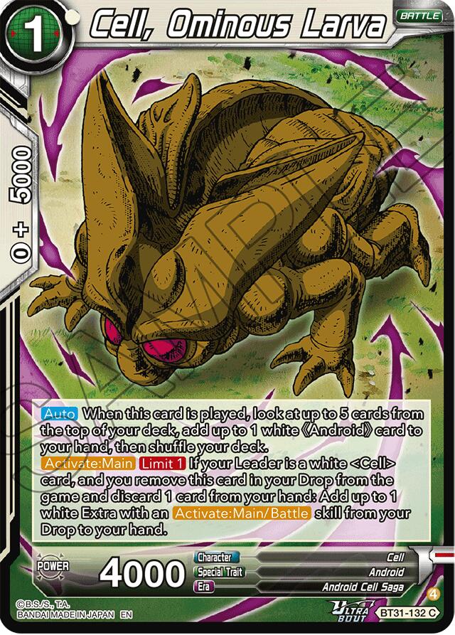 Cell, Ominous Larva (BT31-132) [Impact Beyond Dimensions]