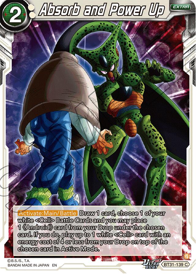 Absorb and Power Up (BT31-139) [Impact Beyond Dimensions]