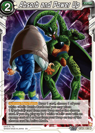 Absorb and Power Up (BT31-139) [Impact Beyond Dimensions]