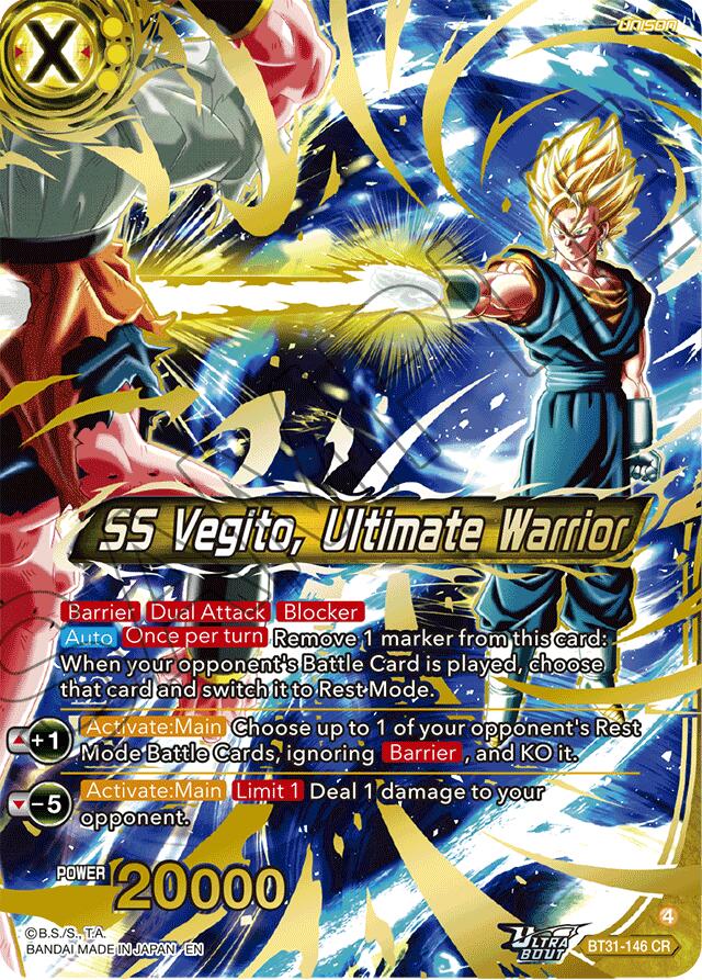 SS Vegito, Ultimate Warrior (BT31-146) [Impact Beyond Dimensions]