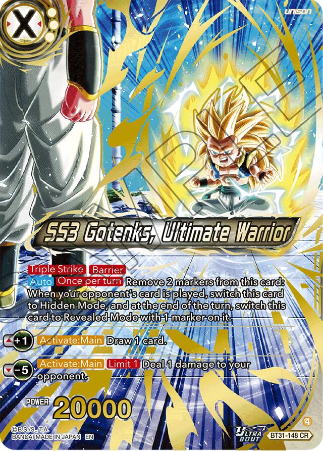 SS3 Gotenks, Ultimate Warrior (BT31-148) [Impact Beyond Dimensions]