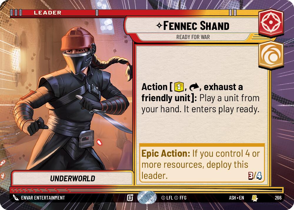 Fennec Shand - Ready for War (266) (Hyperspace) (266) [Ashes of the Empire]