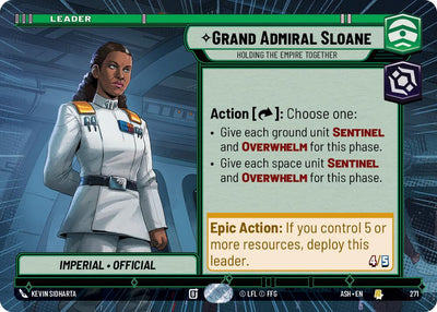 Grand Admiral Sloane - Holding the Empire Together (271) (Hyperspace) (271) [Ashes of the Empire]