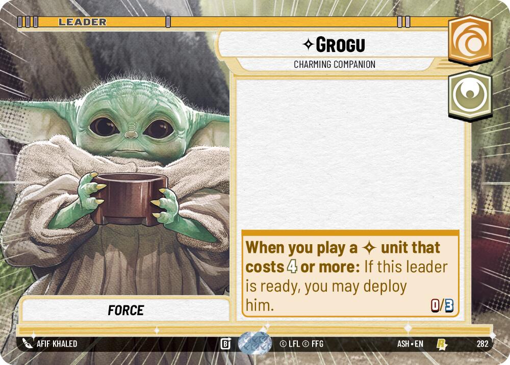 Grogu - Charming Companion (282) (Hyperspace) (282) [Ashes of the Empire]