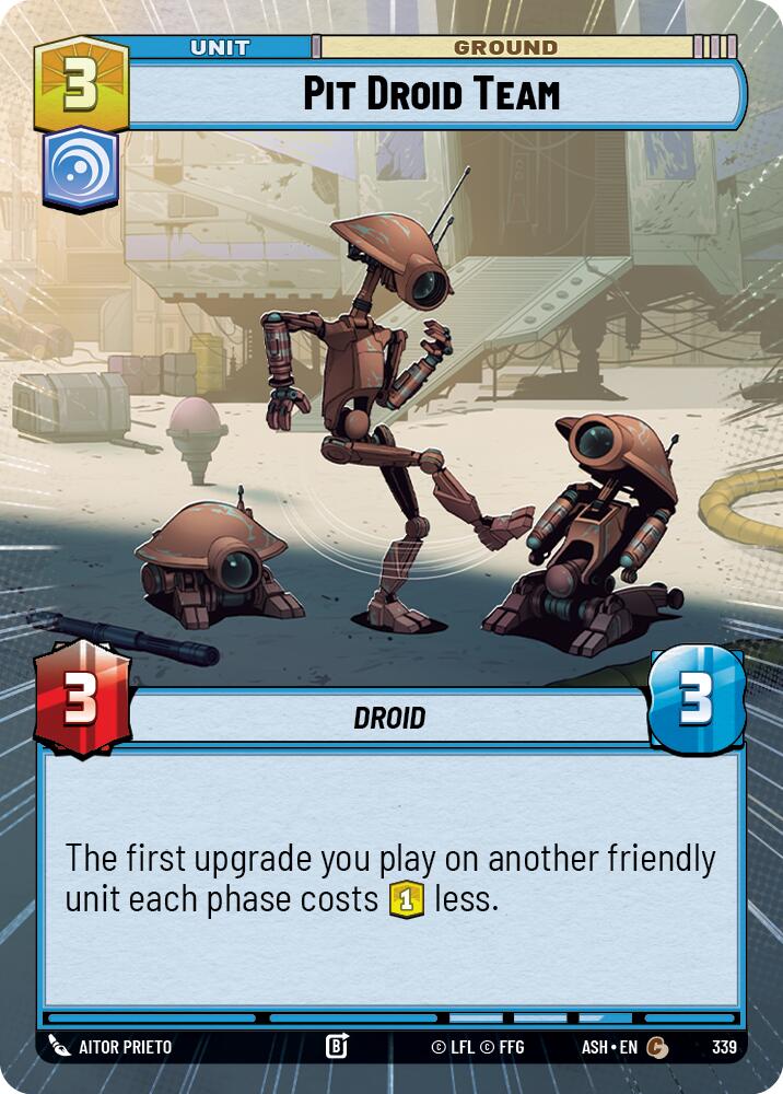 Pit Droid Team (339) (Hyperspace) (339) [Ashes of the Empire]