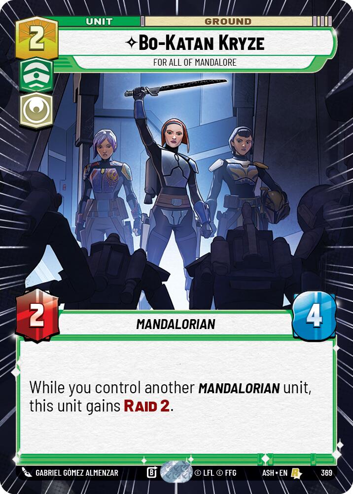 Bo-Katan Kryze - For All of Mandalore (369) (Hyperspace) (369) [Ashes of the Empire]