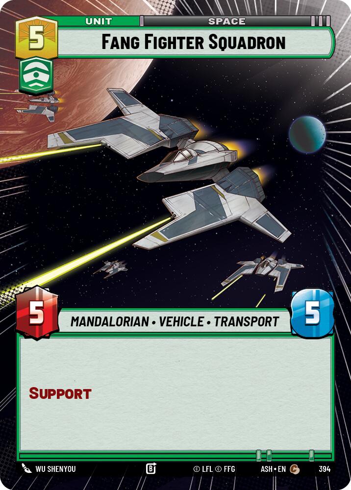 Fang Fighter Squadron (394) (Hyperspace) (394) [Ashes of the Empire]