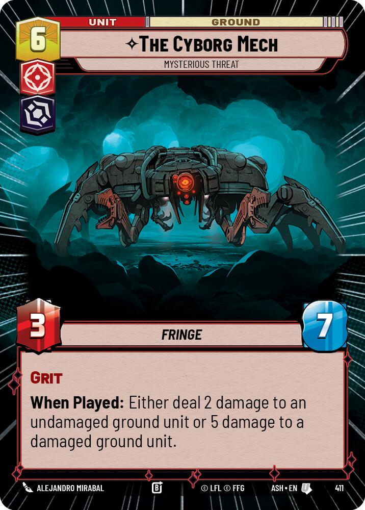The Cyborg Mech - Mysterious Threat (411) (Hyperspace) (411) [Ashes of the Empire]