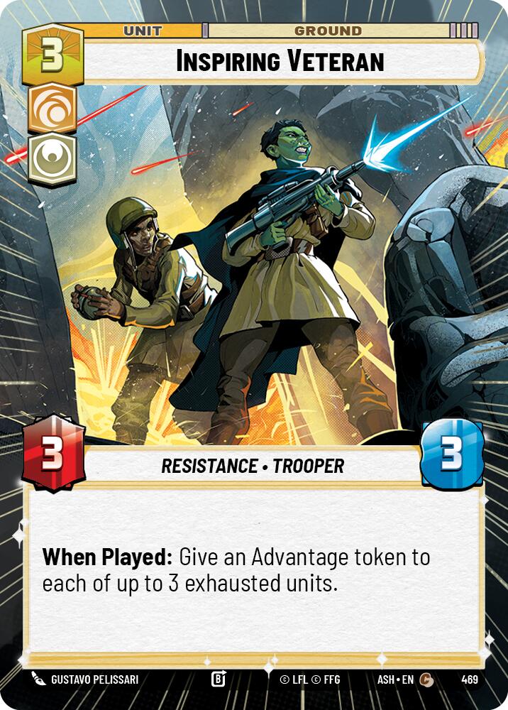 Inspiring Veteran (469) (Hyperspace) (469) [Ashes of the Empire]
